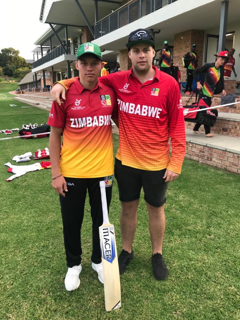 cricket_macer's tweet photo. Huge congrats to @DSchadendorf on his innings today for @ZimCricketv vs @sp_Indiacricket in there @Under19WorldCup warm up match earlier today
India 295 all out
Zimbabwe 272 all out
D.Schadendorf 81 #macerfamily #platinumrange https://t.co/EHf5LmVM6K
