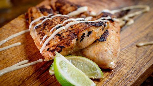 Our ‘catch’ of the day is our Gulf Coast Catfish filet, seasoned with Cajun spices and blackened in a cast iron skillet.
#outsidethesmoker 

#BBQ #babybluesbbq #barbecue #whywedobbq #fish #smokin #homemade #damthatsdelish #dishesoutsidethesmoker #freshproduce #freshingedient