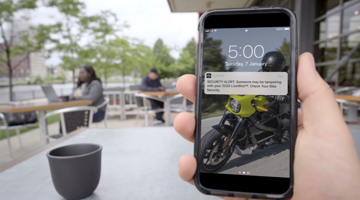 panaauto's tweet photo. Did you know that H-D Connect™ is powered by Panasonic’s OneConnect℠? With constant monitoring, you can see vehicle and battery status as well as notifications of tampering. @harleydavidson #CES2020 #PoweredByPanasonic

Watch the video below!
 
https://t.co/6P9KfMoEKF https://t.co/rxnSKrGO2J