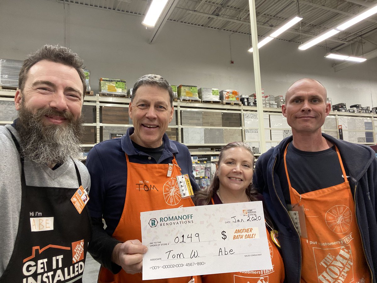 BathAbe's tweet photo. Celebrating with Tom and store 149!! The bathroom sales are coming in!
@chanshansen @BathRomanoff #Romanoffbath @AvisMcGhee3 https://t.co/GfzHPsEVRZ