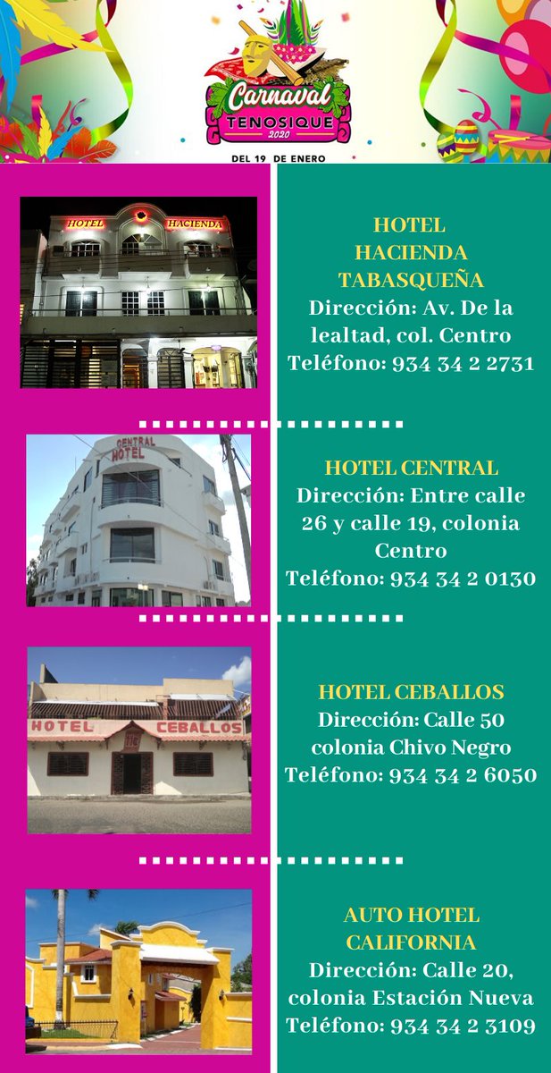 FTenosique's tweet photo. #ConoceTenosique y disfruta de la #DanzaDelPocho en el #CarnavalTenosique2020 ven y #HospedateConNosotros https://t.co/si9NUrzf6z