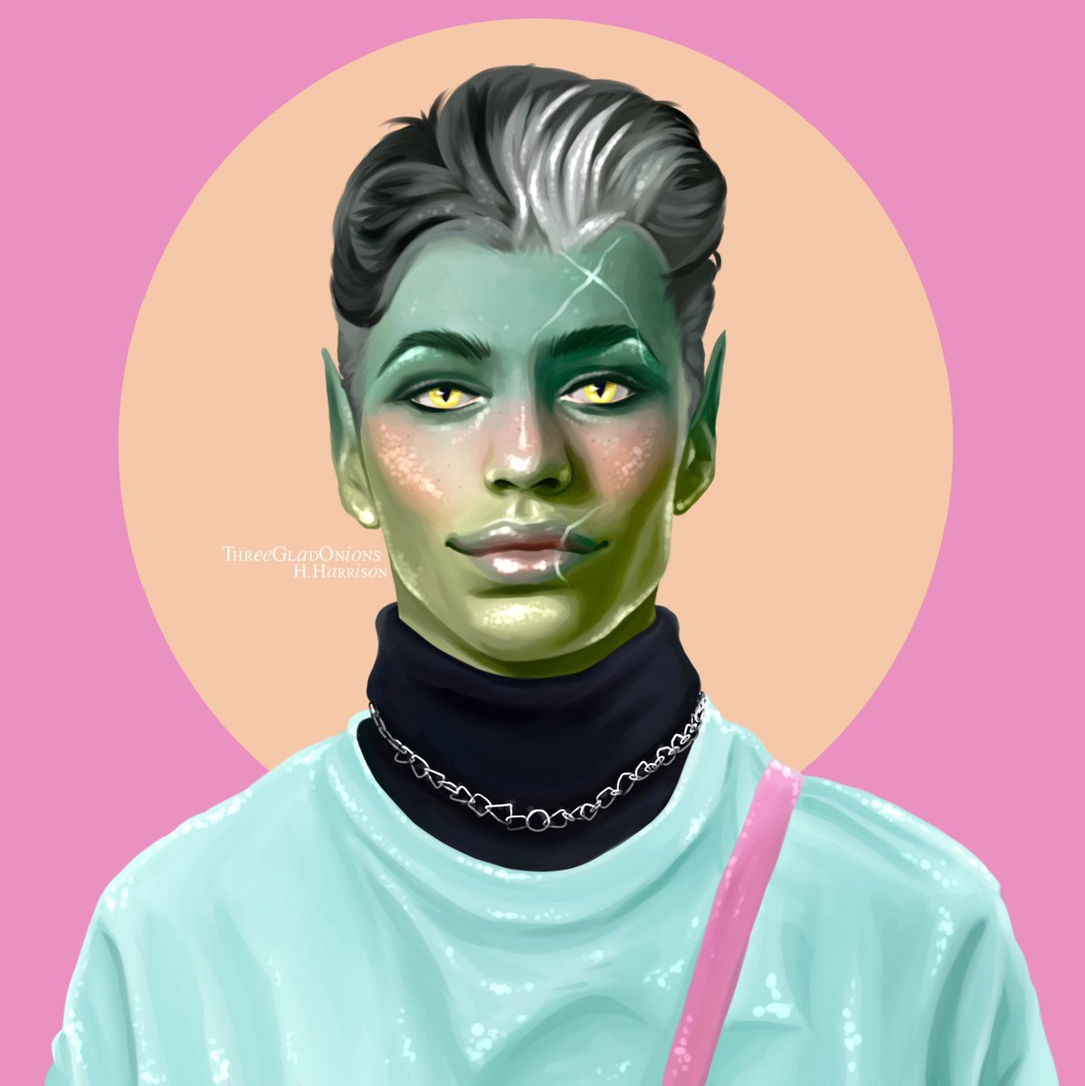 threegladonions's tweet photo. Apparently it’s #PortfolioDay and I’d love to share my art with all of you! I don’t get a lot of commissions and I’m currently a full time student so I’m happy to take any work ☺️💓 #dnd #digitalartist https://t.co/m8VuqYsDzD