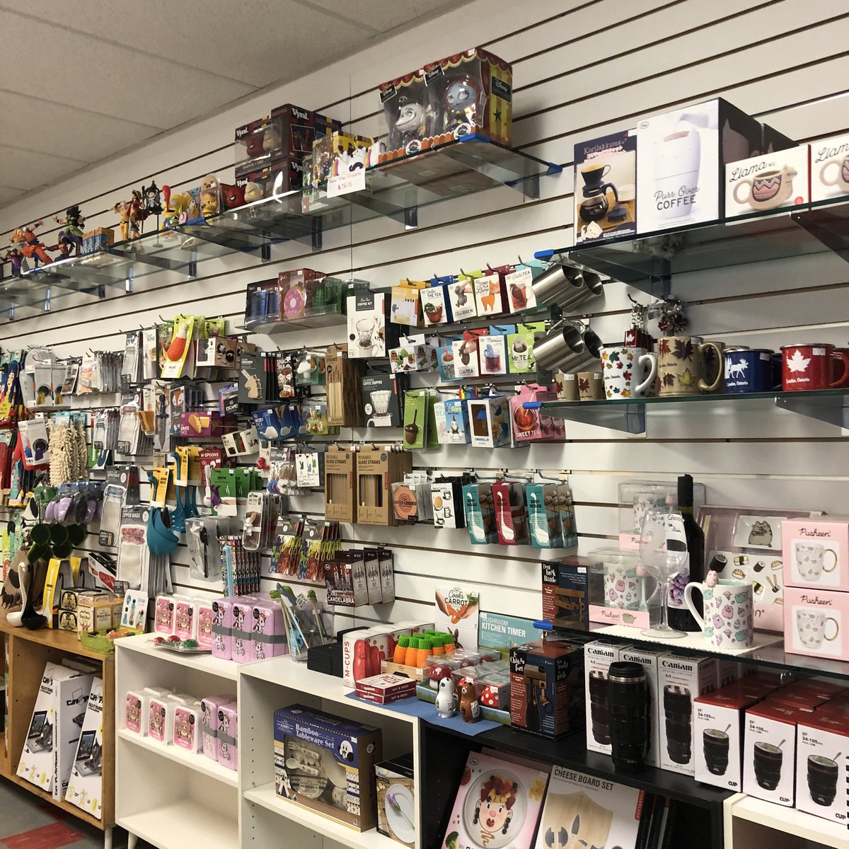 ubercoolstuff's tweet photo. Getting the store set up for an exiting new year. We unfortunately are going to need an extra day, we will be open our regular hours 11 - 6 on Thursday.  #shop519 #getdtl #shopping #geekygifts #ubercoolstuff https://t.co/olbE2j7iZC
