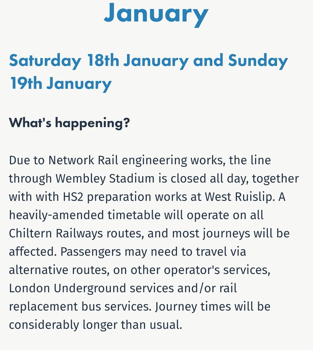 NetsNot's tweet photo. One of the arguments the pro #HS2 supporters use against upgrading the existing network is disruption HS2 causes widespread travel disruption with rail & especially major roads affected such as the M6 If travelling the #ChilternLine this weekend good luck you're going to need it https://t.co/6B9UqBg0MM