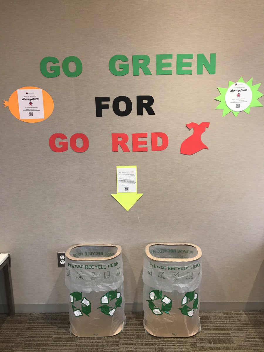 MaryCardiacRN's tweet photo. 7East is going green for #GoRed ♻️❤️ #runninghearts #msheart #heartofthematter @BethOliverVP @KimNYCDNP @IntrepidRN_NYC https://t.co/h24MM0goN4