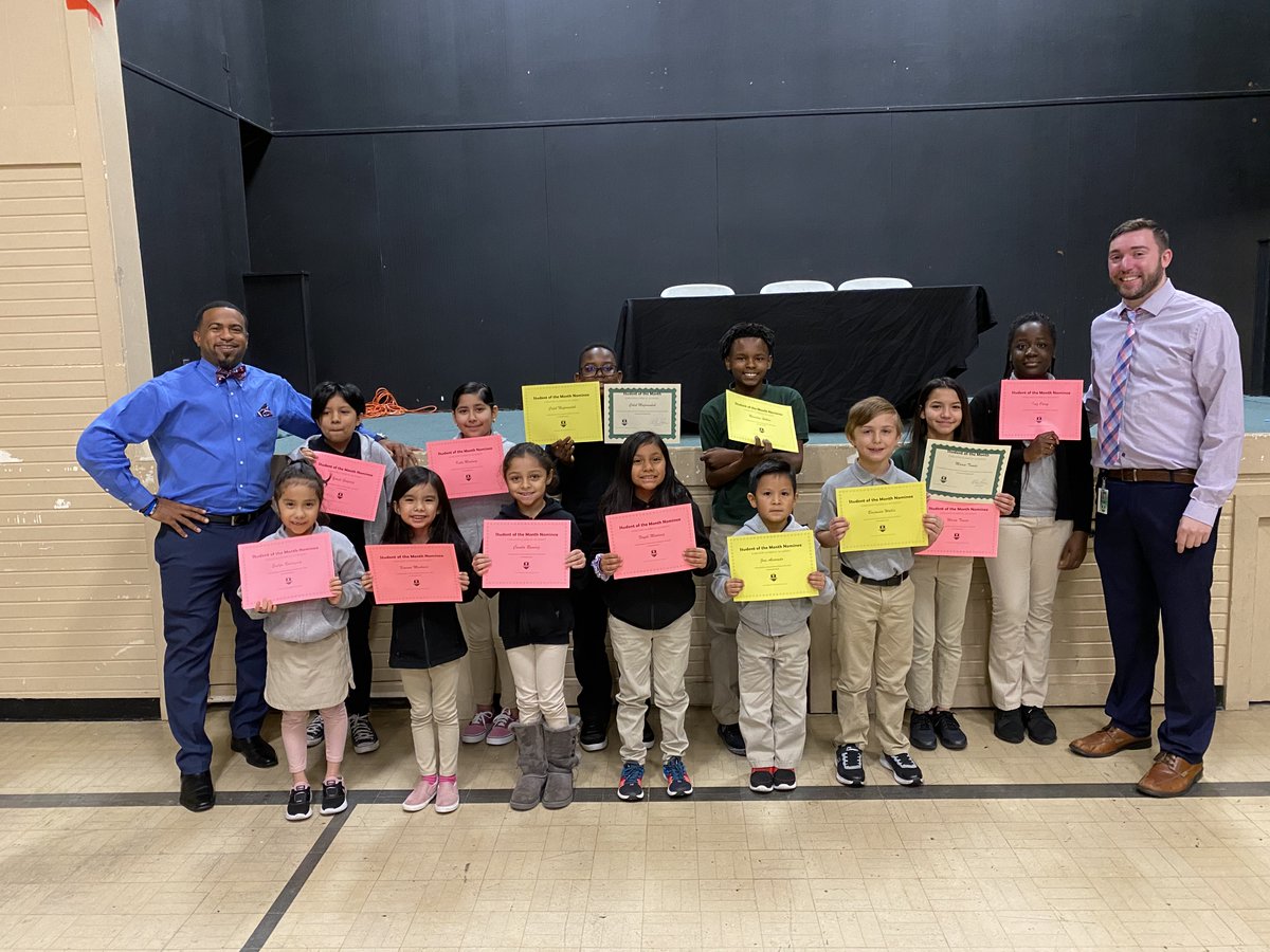 GarlandClassic's tweet photo. A HUGE congratulations to all of our scholars who were nominated for "Student of the Month".

Our Scholar of the Month Winners (December 2019):
Caleb Muformuluh - 4th Grade
Maria Tomas - 6th Grade https://t.co/qMO0t3UPkm