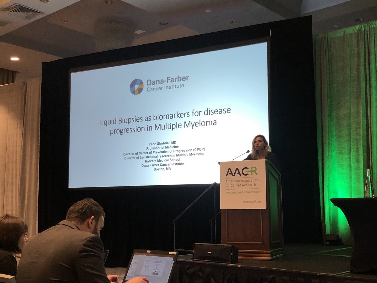MarkBustoros's tweet photo. A comprehensive overview by @IreneGhobrial on liquid biopsies #cfDNA and #CTCs in myeloma, #SMM and #MGUS with implications in early disease detection initiatives like @PromiseStudy and #PCROWD https://t.co/ZcrUY1D30H