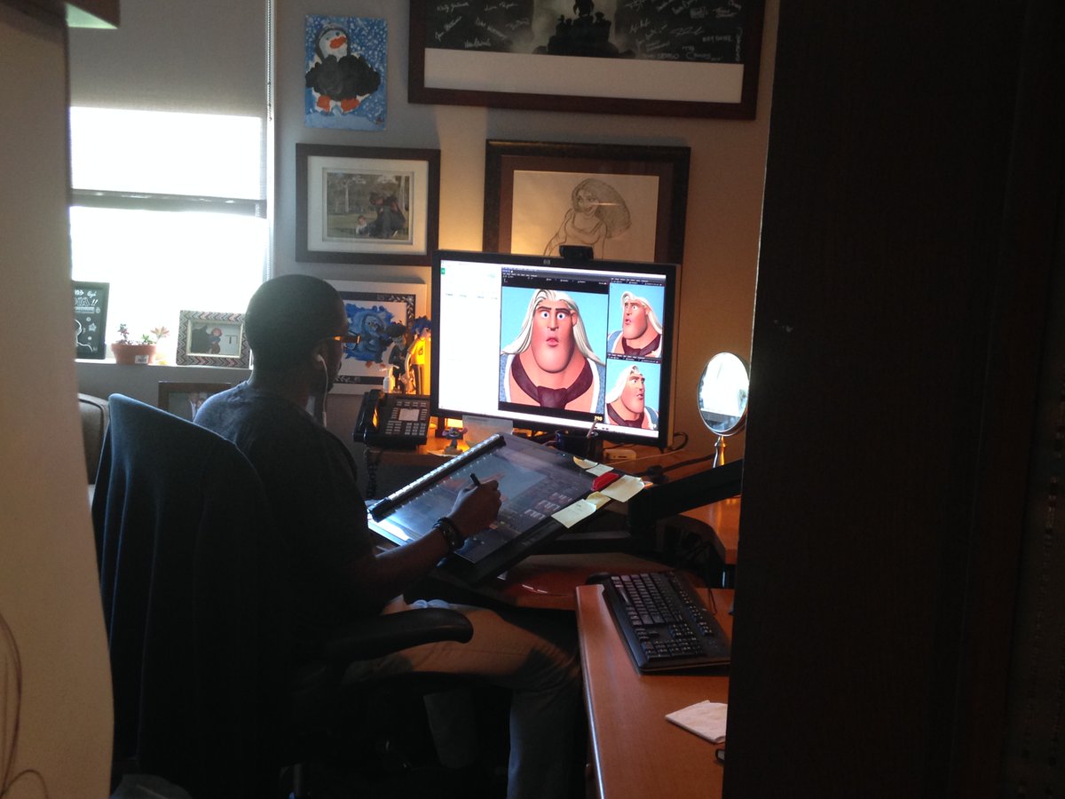 JamaalBradley's tweet photo. interesting convos. I was the First &amp; ONLY Black Supervising Animator @ Dreamworks. Not because I was black but based on people believing in my work, taking hard challenges, &amp; working well with my peers. Diversity happens when there are more OPPORTUNITIES for skilled people https://t.co/CNTXoVAW1Z