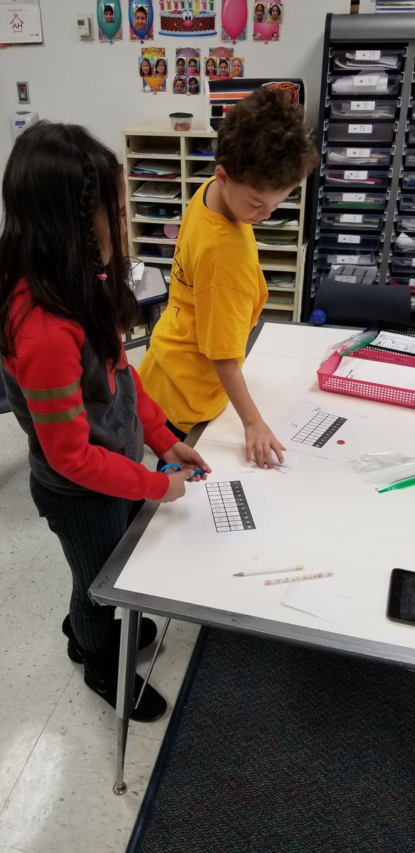 We are practicing our multiplication skills!