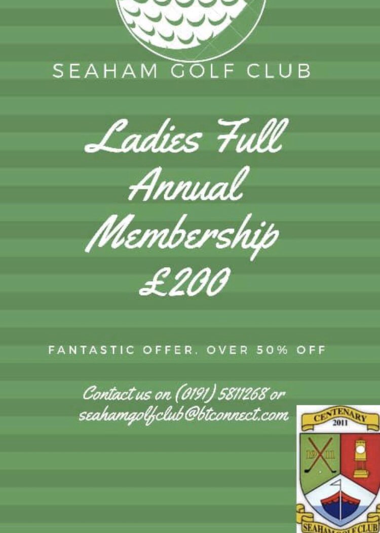 Seaham Golf Club tweet media