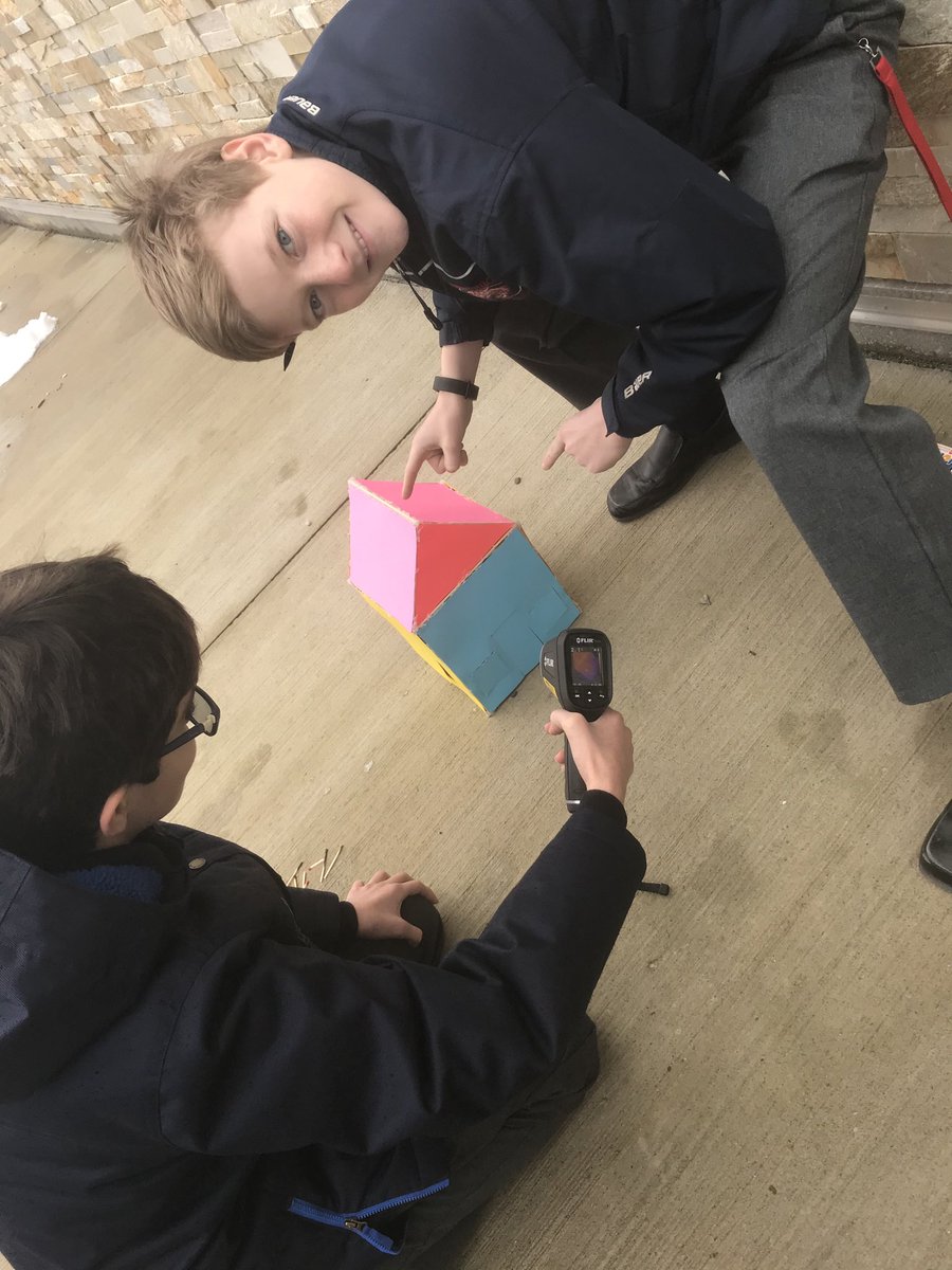 MrKTersigni's tweet image. ⁦@SJK_School⁩ - First Thermal Analysis complete in #7Science! Now we insulate #heat loss project 🏚 #convection #particletheory