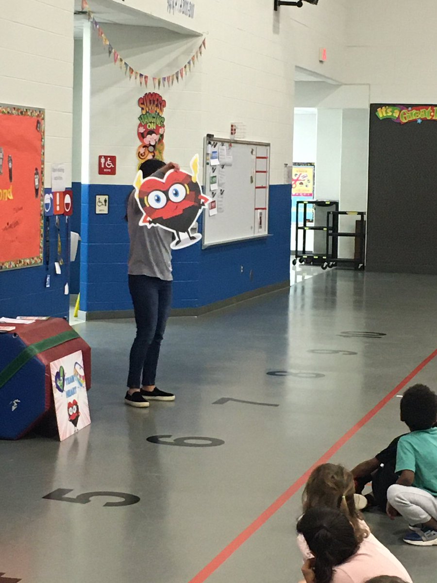 Kid’s Heart Challenge Kick off today. Let’s go <a href="/HewittElem/">Hewitt Elementary</a> <a href="/KidsHeartChall/">Kids Heart Challenge</a>