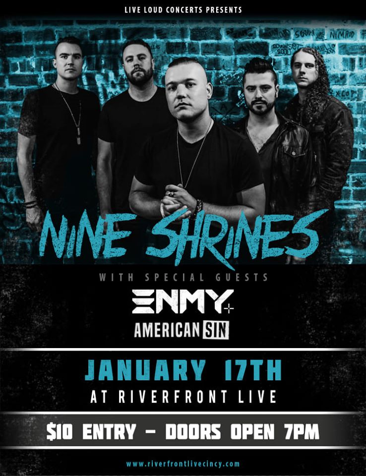 FRIDAY - CINCINNATI!!

Tickets -> bit.ly/2FQaiy1