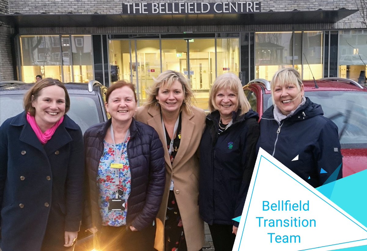 Super proud of the team at bellfield, day 1 transition team #bellfieldcentre #empoweringstaff #intermediatecare #improvingpathways #testofchange