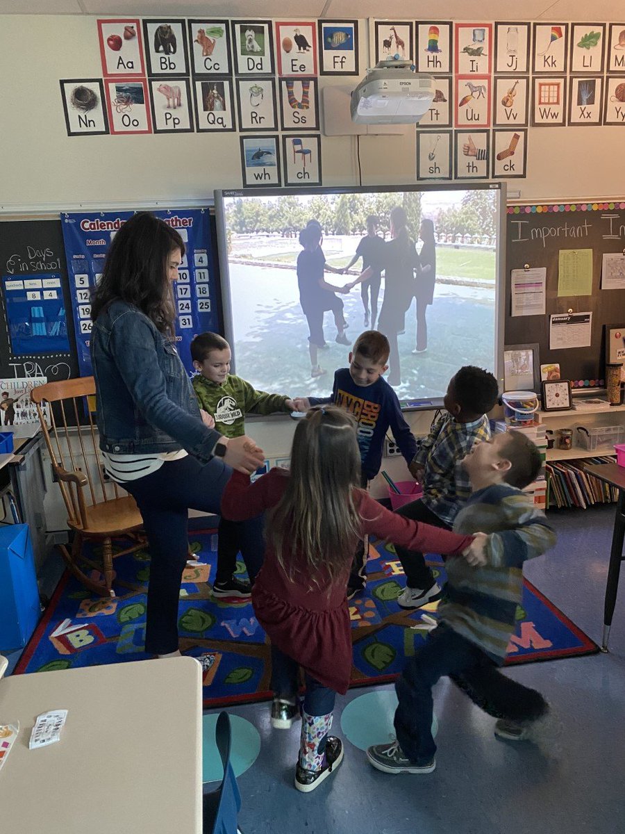 GlendaleESAACPS's tweet photo. Ms. Gilfoil's students enjoyed learning about Denmark's culture and practiced the seven jumps. https://t.co/A8d10LqsqB