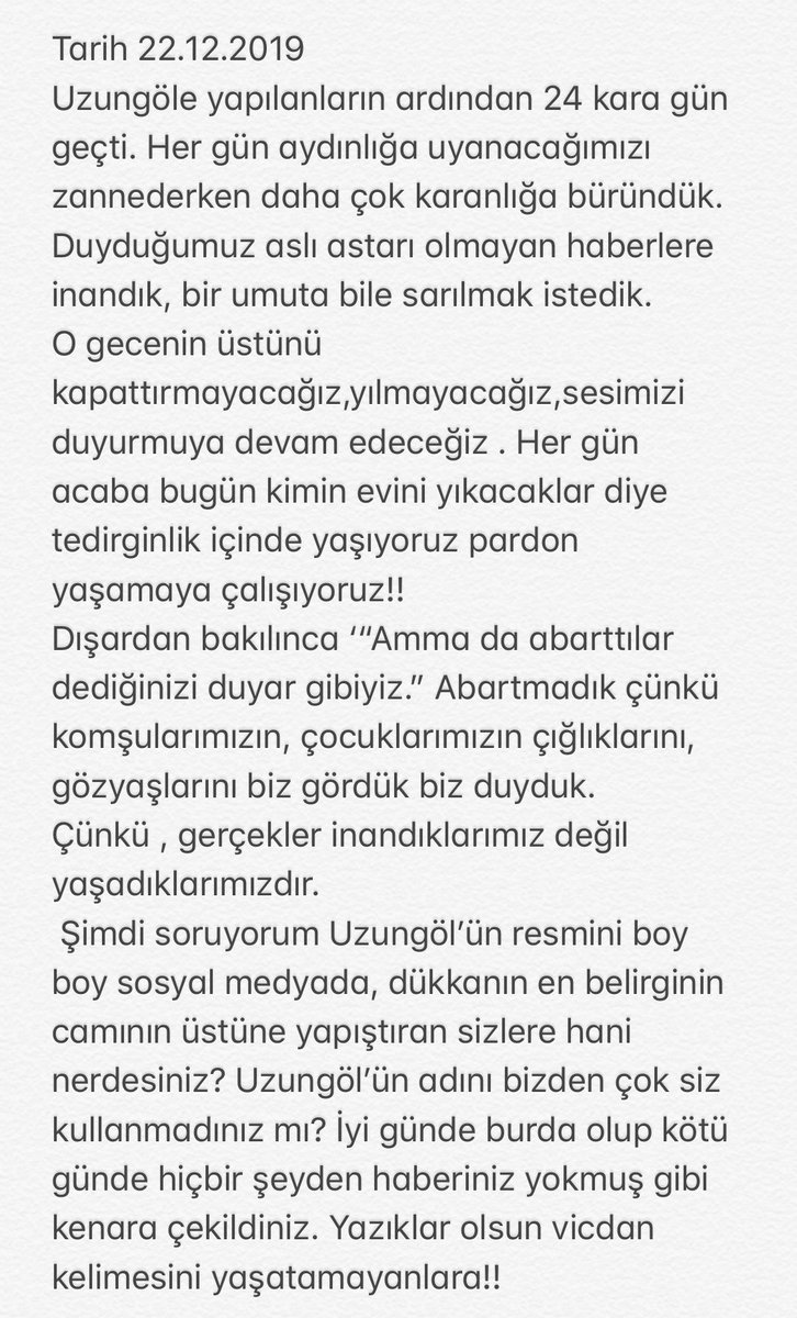 kbraa10922739's tweet photo. Devran dönecek!!#uzungöl #zulüm https://t.co/i85vqvwQ9q
