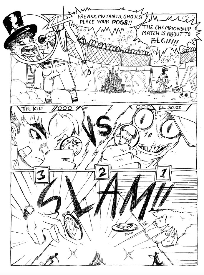 PenBerzerker's tweet photo. Yo, I am not just an editor I am also a writer, poet, and zinester. Finished my first script for an anthology last month and would love to write some more shorts this year, so hit me up! Here are some Zine Pages I wrote with @batsquatches (Who is AMAZING): https://t.co/l8sKsXhmKI