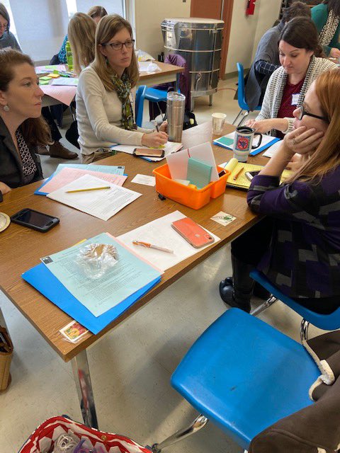 What a turnout of educators for our Waterboro Learning Visit on MTSS! A powerful group of smart, committed, educators.