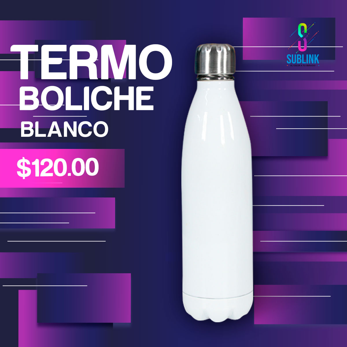 sublinkmx's tweet photo. 👉 TERMO BOLICHE BLANCO
Elaborada con acero de primera calidad.
>> $120.00
#Sublink #Sublimación #TermoBoliche #BotellaDoblePared
#CDMX >> sublinkmx@gmail.com / 55 2866 6970
#Oaxaca >> Calle de las Rosas 215 Col. Reforma Oaxaca de Juárez, Oaxaca c.p. 68050 https://t.co/mMcJwDlSQs