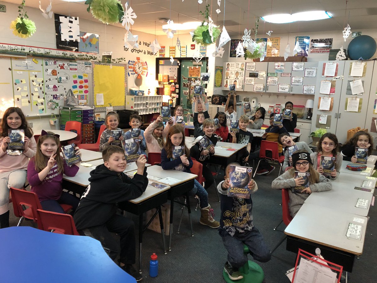 Thank you very much, Kiwanis Club of South Lyon, for our new dictionaries! We love them and are already learning the longest word in the English language. ☺️📖❤️ #dolsenthinkers