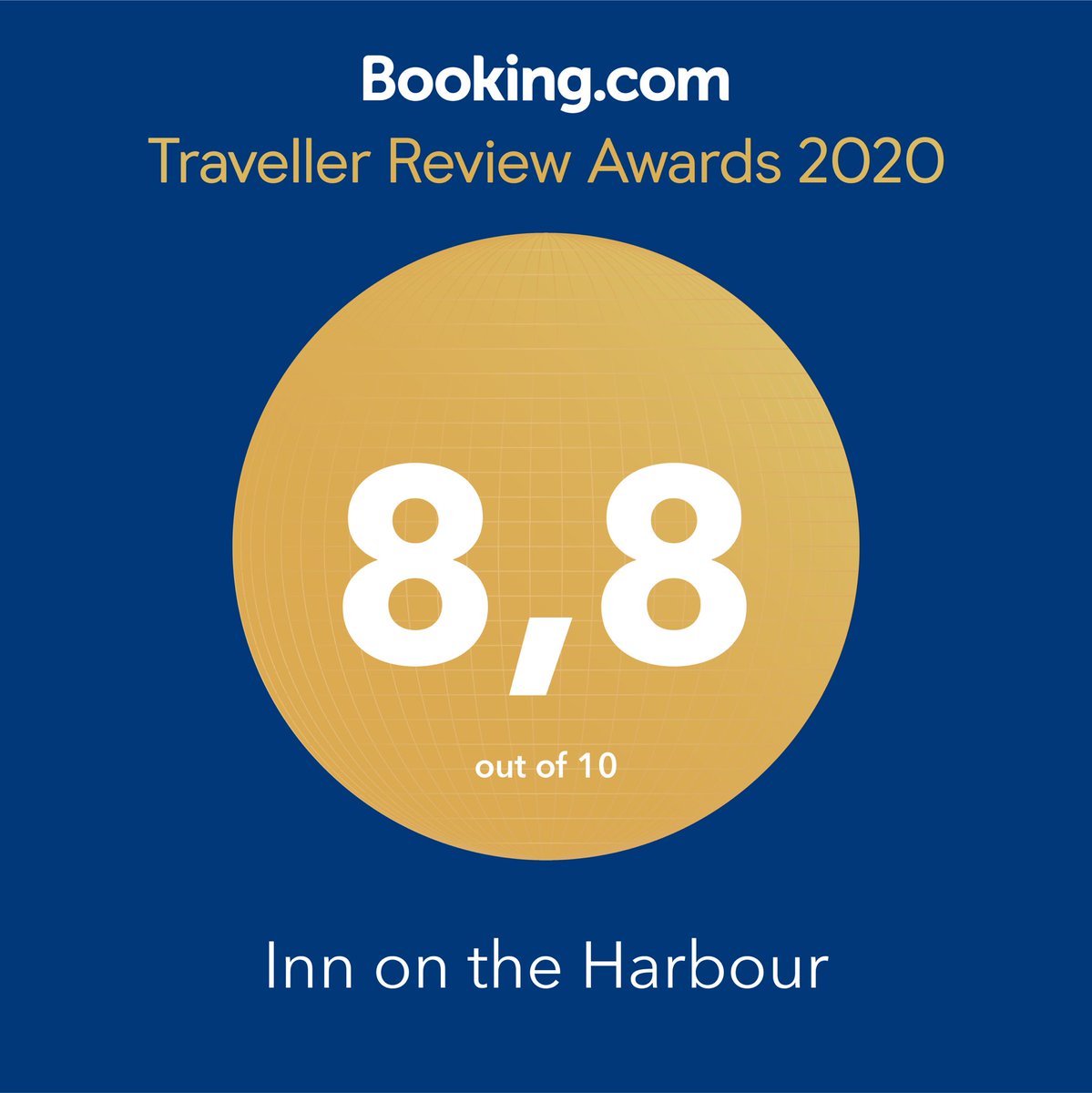 OnHarbour's tweet photo. Thank you to everyone who has stayed with us this past year, we are so proud of our 8.8 rating ! 🏆 https://t.co/Y5Ccgofszw