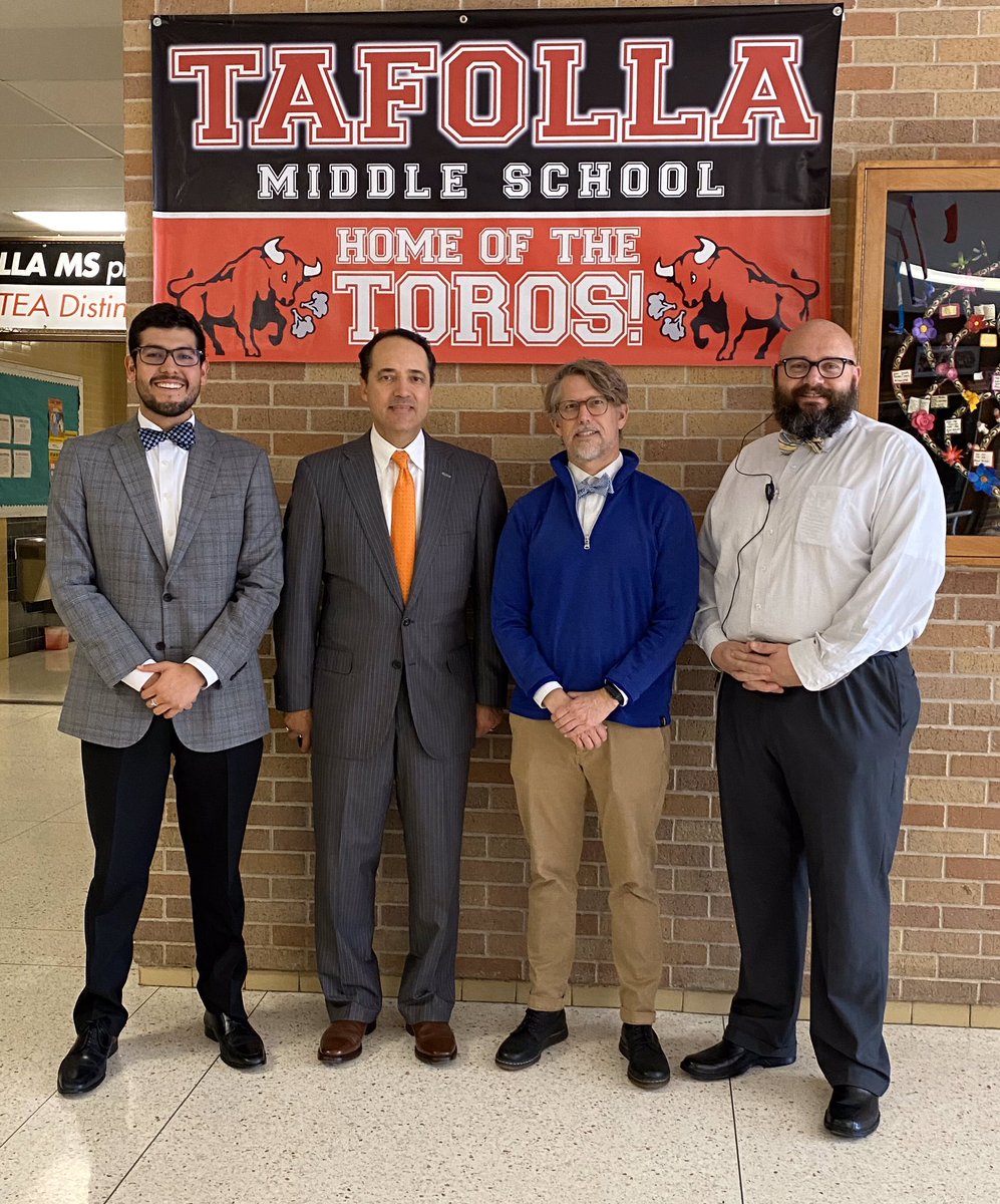 TafollaToros's tweet photo. We welcomed @Menendez4Texas today. He graciously took time to talk with our @TafollaToros this afternoon as part of our expanding Tafolla Speaker Series. Thank you the visit Senator Menendez! https://t.co/klaP5y3d3u