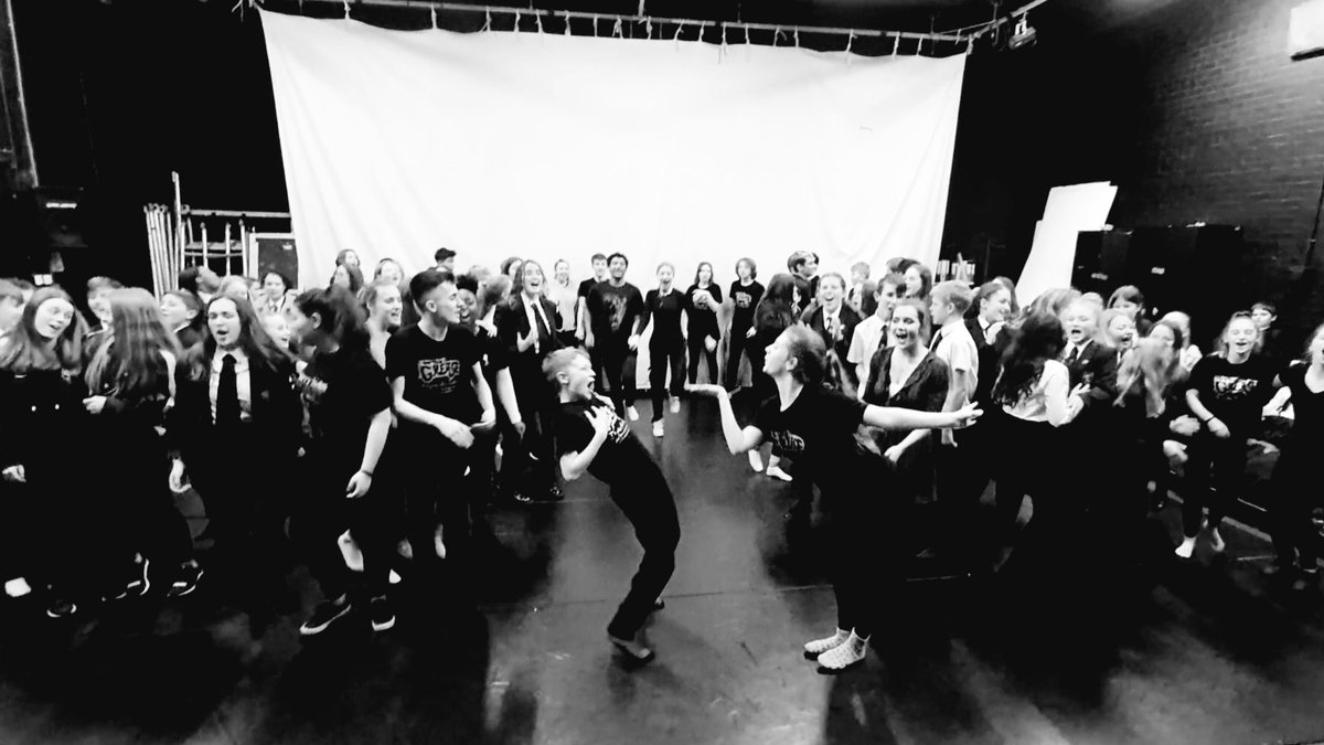 DramaBaron's tweet photo. It's 1 week until the opening of @PHSNewbury's production of Grease at @ArlingtonArts! We're working super hard in rehearsals this week to make our show the best it can be for our wonderful audiences! Have you got your ticket yet? Grab one today from https://t.co/xR1y7fkhS5 https://t.co/kIFDWsTy1S