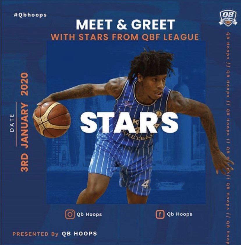 whogotmeer's tweet photo. Crazy how they have me on meet and greet flyer for the 2019-2020 @qatarbf league , and last season as well and I’m not even there this season . That’s nothing but love , I will be back soon and better then ever 🖤 إلى الأبد أحب قطر #SituationGang #BackFromtheDead2 https://t.co/vhg7sPuJWz