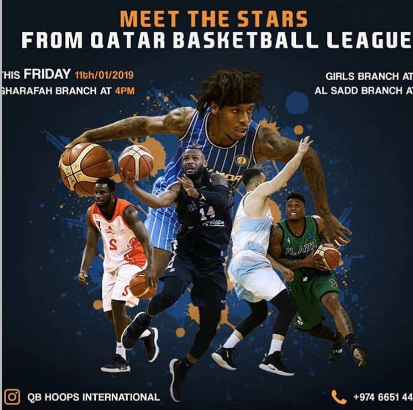 whogotmeer's tweet photo. Crazy how they have me on meet and greet flyer for the 2019-2020 @qatarbf league , and last season as well and I’m not even there this season . That’s nothing but love , I will be back soon and better then ever 🖤 إلى الأبد أحب قطر #SituationGang #BackFromtheDead2 https://t.co/vhg7sPuJWz