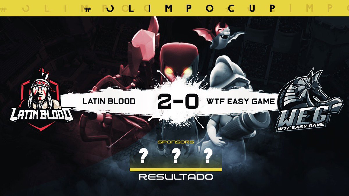 OlimpoCupGG's tweet photo. #OlimpoCup I ¡Resultado! 

@Team_LatinBlood comienza en buena manera y se lleva los 3 puntos a casa. 

@Team_LatinBlood 2 - 0 @WTFEASYGAME_WEG 

#OlimpoCupCR https://t.co/E8WJzUON1L