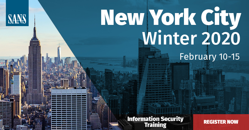 sansforensics's tweet photo. Visit the city that never sleeps with the #forensicators that never quit

Register for #FOR498 with @EricRZimmerman at https://t.co/yg8avIrFEx https://t.co/nvv5Wh8AV2