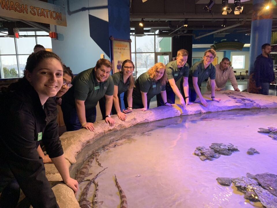 YCPAlumni's tweet image. Thank you James DiGuglielmo ‘17 @AdventureAqua for a great #SpartaNation site visit for our #YCPRoadCrew. Go Spartans!