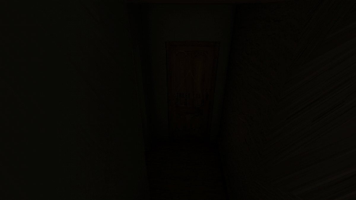 AiteachGames's tweet photo. Made a short spooky  vignette and I think I'll be making some more in the next while and packaging them all together. #lowrez #horror #HauntedPS1 https://t.co/6gBFXJ79lD