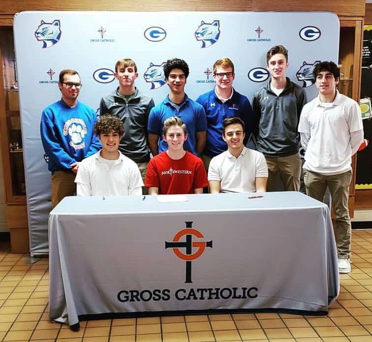 GrossHSBaseball's tweet photo. Congratulations to senior Nolan Lewandowski who signed today to play baseball with the Northwestern Red Raiders. #duxesto @RedRaiderBsbl https://t.co/E2UxxLsVBA