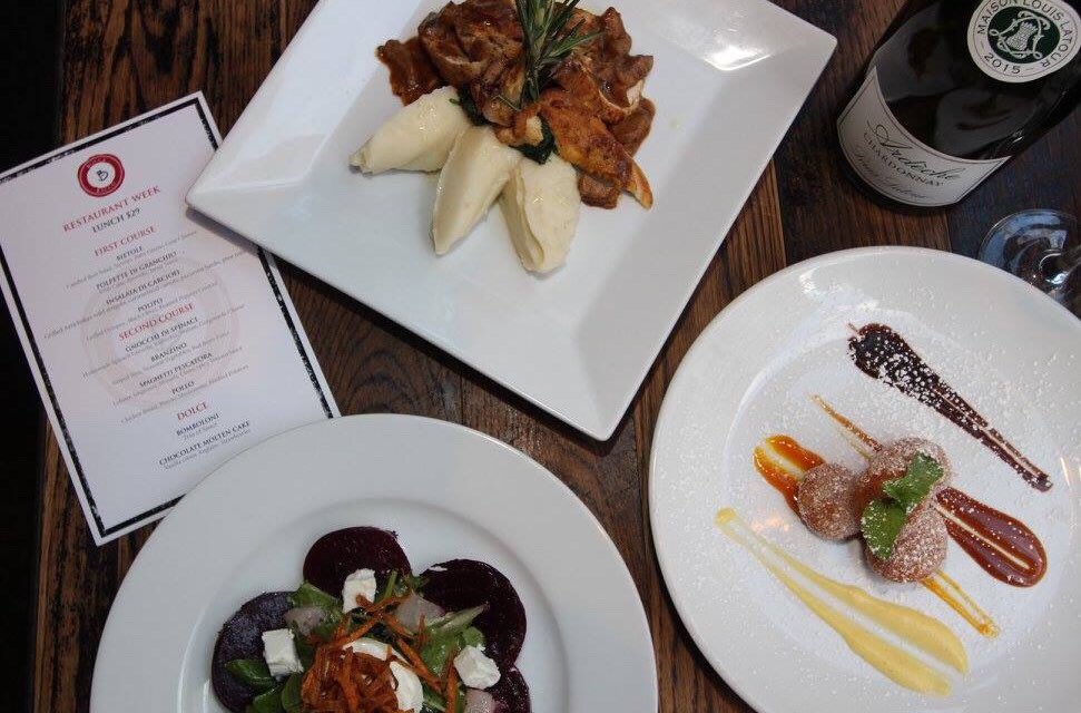 BoccadiBaccoNYC's tweet photo. Join us this #NYCRestaurantWeek! Don’t miss out on a special 2-Course Lunch &amp; Dessert for $26! Book your reservations now! 🍽🍝 https://t.co/aLozIgBL8L