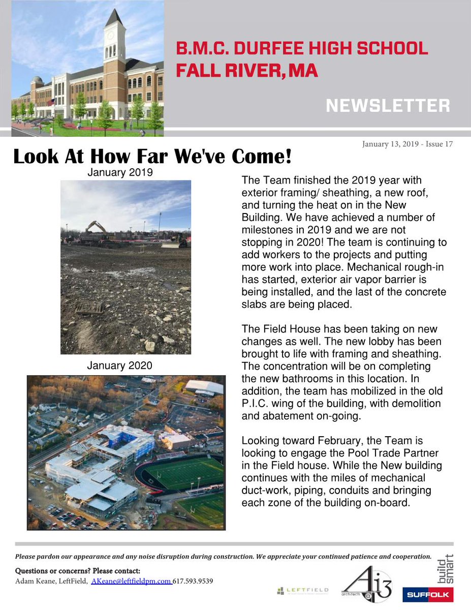 DurfeeRising's tweet photo. New Year.... New Look... January Newsletter 2020 @SuffolkBuilds 
@frpsinfo 
@frps_durfee
 #buildingadream https://t.co/LInh8zTHMs