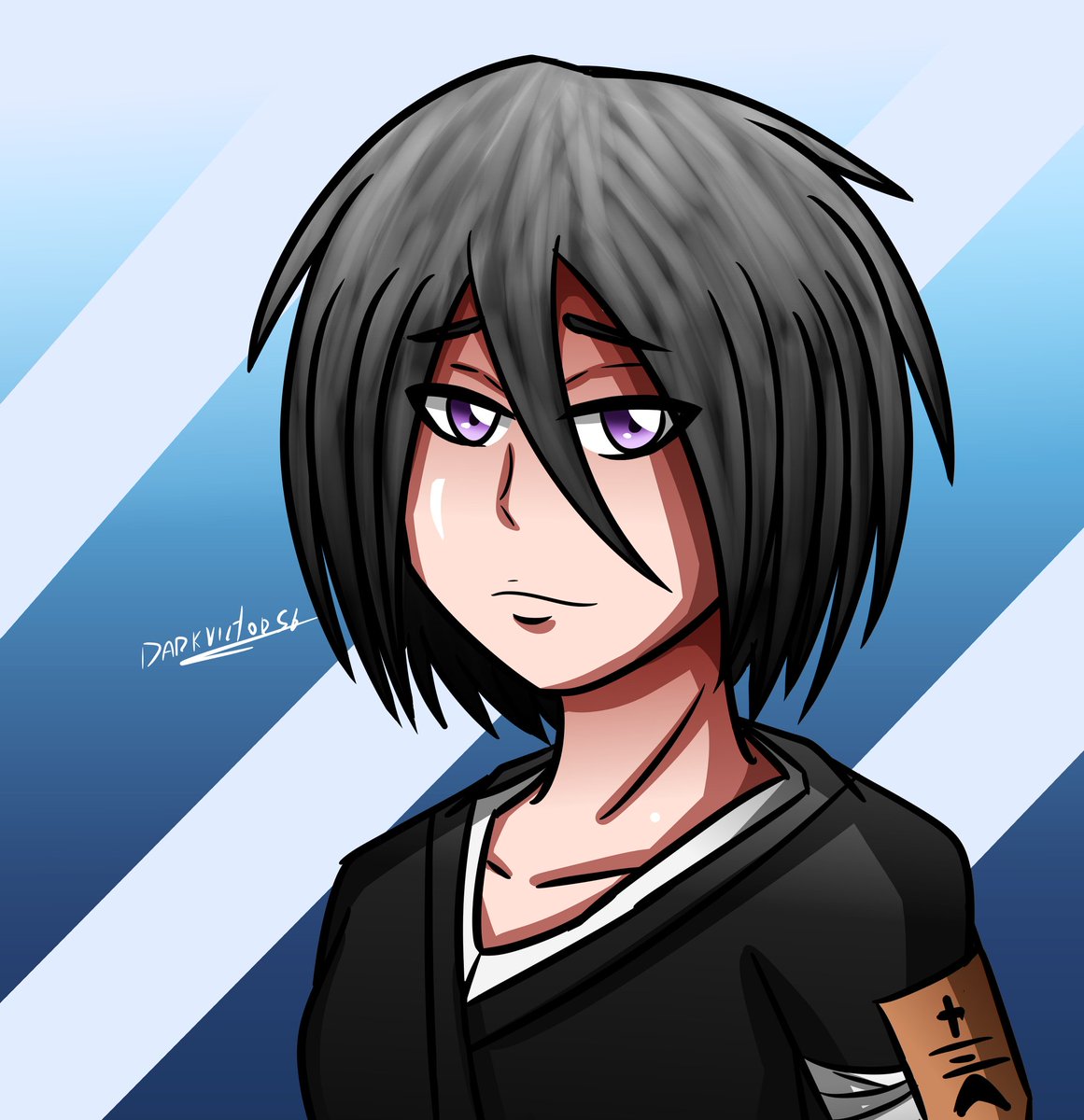 Darkvictor56's tweet photo. [Mini-Drawing] Rukia Kuchiki(Bleach), bueno la. Dibuje en casi dos horas aprox. Sólo porque hoy 14 de enero es su cumple :y👍 #rukia #rukiakuchiki #bleach #bleachanime #bleachdrawing #animegirl #anime #shorthair #cute #kawaii #fanart #bleach2020 #titekubo @art_booster https://t.co/JKlwl1LP4g