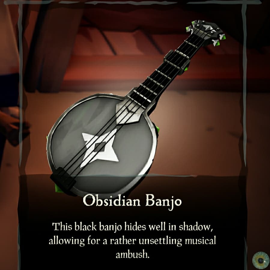 AT0MAC's tweet photo. πͺ dewdiddlediddledeewww I got a BANJO! π²Thanks @DesignByHumans for the #obsidianbanjo π€
Had to buy a shirt to get it, wonder when that arrives, but I got the extra already π
#seaofthievesxbox #seaofthievespc #BeMorePirate #lordguardian #SeaOfThieves #pirate #obsidianbanjo https://t.co/tNVZYGK5Vy