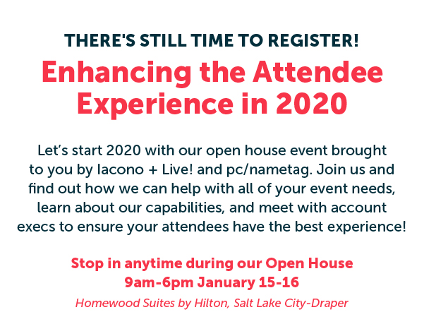 IaconoProds's tweet photo. Tomorrow's the big day! Can't wait to see our fellow #eventprofs in #SaltLakeCity! 

Haven't RSVPed yet? What are you waiting for? Click here https://t.co/Gm2pj4dgg5 https://t.co/yJ67b1U4TG
