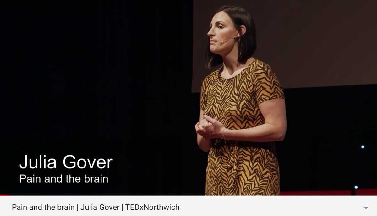 Pain and the Brain 

youtu.be/zR-1M95Kthw

<a href="/TEDx/">TEDx</a> #Pain