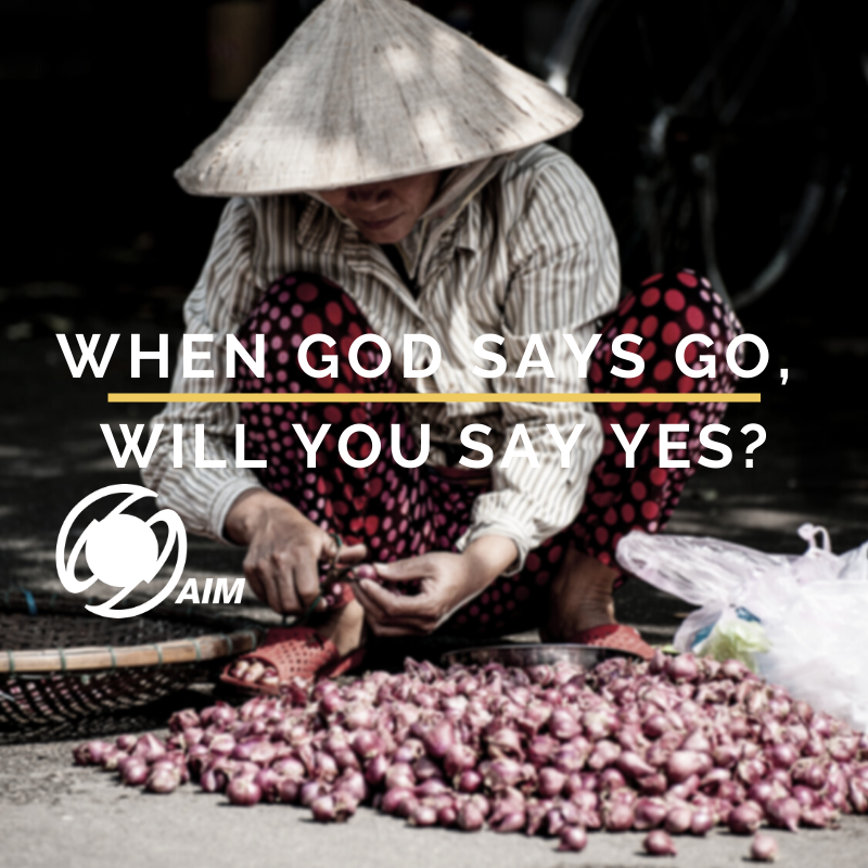 When God says go, will you say yes? AIM 2020 trip applications are now available! studentmin.com/missions/aim