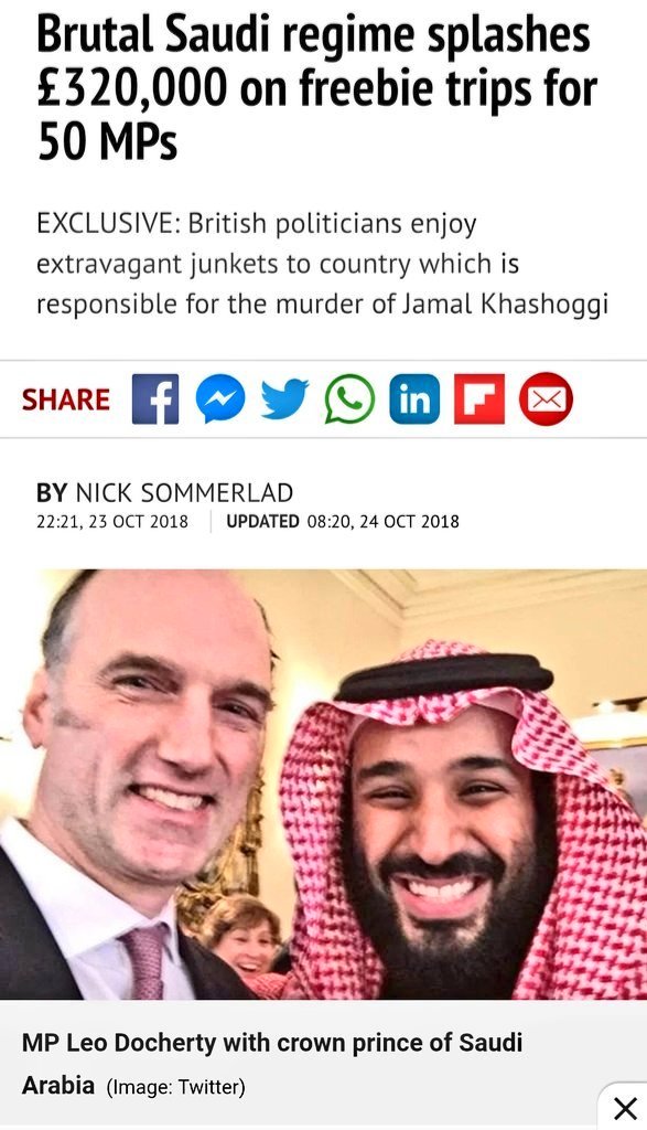 Firesnapper999's tweet image. And the MP for #Farnborough #Aldershot thinks this regime are our friends?? #NotMyValues 🙄 - Saudi Arabia executed 184 last year including man arrested for WhatsApp messages mirror.co.uk/news/world-new…