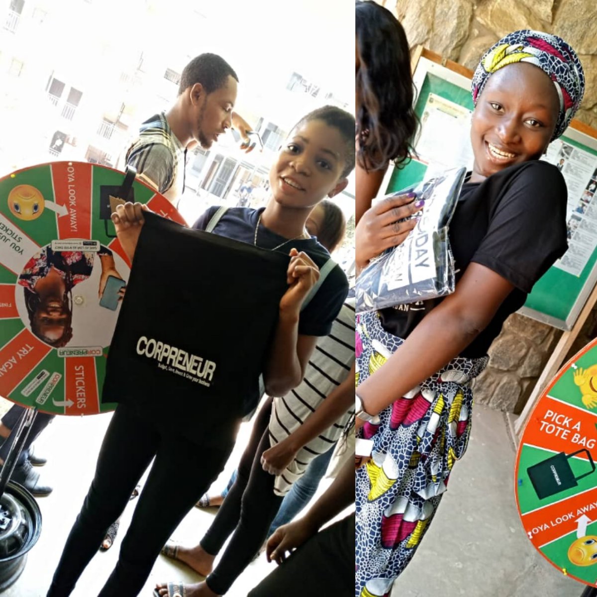 _corpreneur's tweet photo. Lot of fun today spinning the wheel of fortune at UI. #Uniib #uite #corpreneur https://t.co/zKWsxGR4Xb