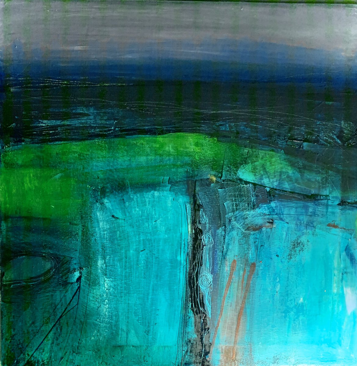 Looking into the distance oil on canvas #oil #painting #art #gallery #pantiles #artshow #contemporary #ashdown #Sussex #landscape #picture #blue #artist #artist  <a href="/tw_events/">Tunbridge Wells Events 👑</a> @