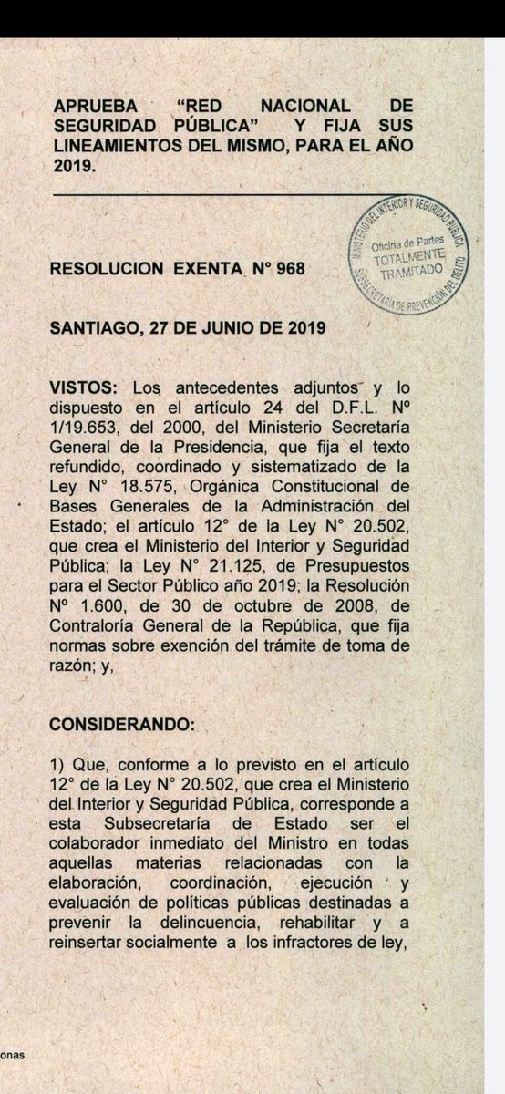 UnidoComercio's tweet photo. @echocano @15lorena15 @IntendenciaV @leonardovalpo @PepaHoffmann Con esto se dará cuenta de que es la municipalidad quien debe presentar un plan de seguridad https://t.co/GUAGKiGXaL