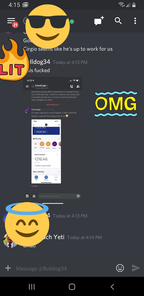 mage_pe's tweet photo. If you play @TheRealDRPE 
Please be aware linux is a scammer who hasnt paid any of his investors and still tries to scam his staff. 
He has numerous devs and almost all of his staff have left him.(and most now work for me.) https://t.co/6kXQZ1RWh3