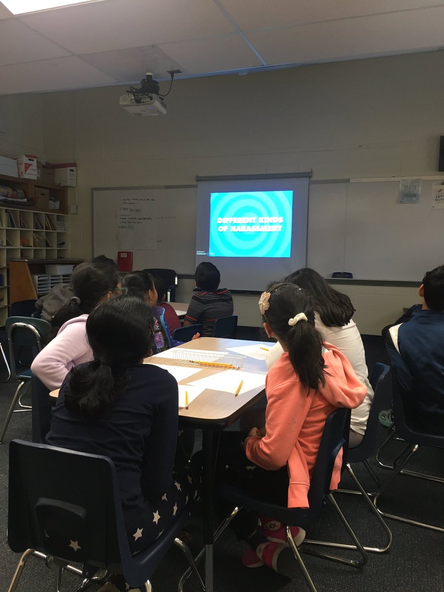 LarissaOrr6's tweet photo. Thank you Mrs. Dailey for teaching our class today about harassment #constablecubs https://t.co/J94oW6kXH4
