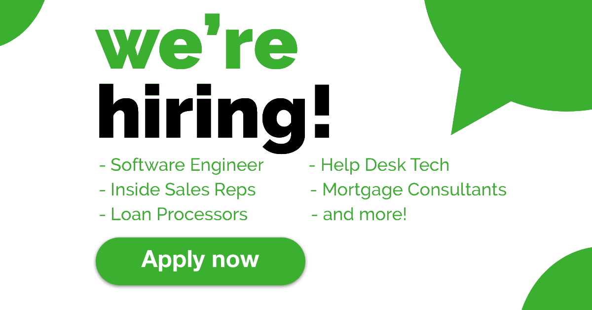 AFCMortgages's tweet photo. Come join our team! #mortgageconsultants #loanofficers #loanprocessors #Techjobs #HelpDesk #InsideSales #familyownedcompany #topemployer #greatplacetowork https://t.co/s3K4xNLa9s
