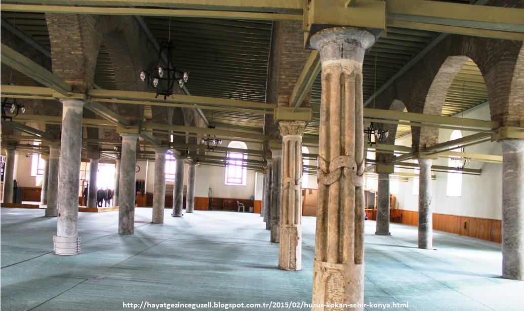 VisitKonyaCity's tweet photo. During the construction of Konya Alaaddin #Mosque, which is a work of the #Seljuk period, columns belonging to the #Roman period were used.
#VisitKonya
#spolia
#art
#architecture
#travelphotography
#RomanEmpire
#archaeology31
#Seldjoukides
#traveler https://t.co/HQGzlELcHj