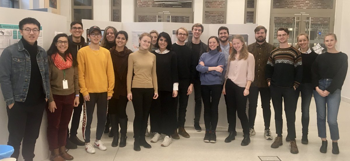 cambvace's tweet photo. Course AURA 2019 is finished! 8 lovely posters. WELL DONE EVERYONE! The winner poster was ‘cycling safety in Stockholm’ using different mapping techniques #spatialanalys #GeoDa #ArcGIS #MCA @KTHuniversity https://t.co/fSNxpcxrO0